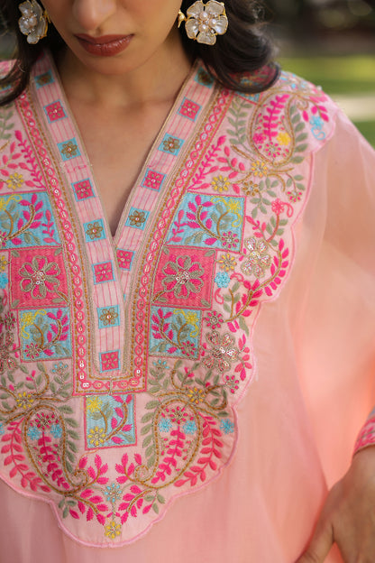 Peach Blush Noor Kaftan