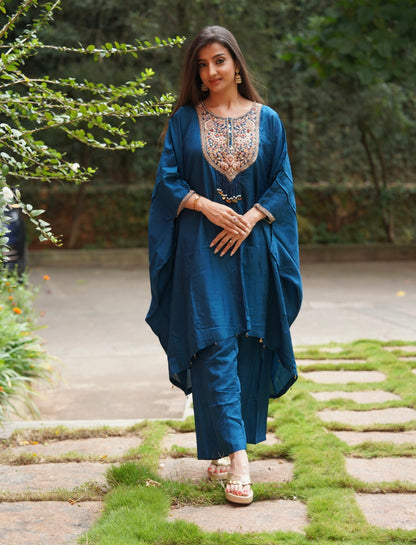 Blue mirage kaftan | Parrii